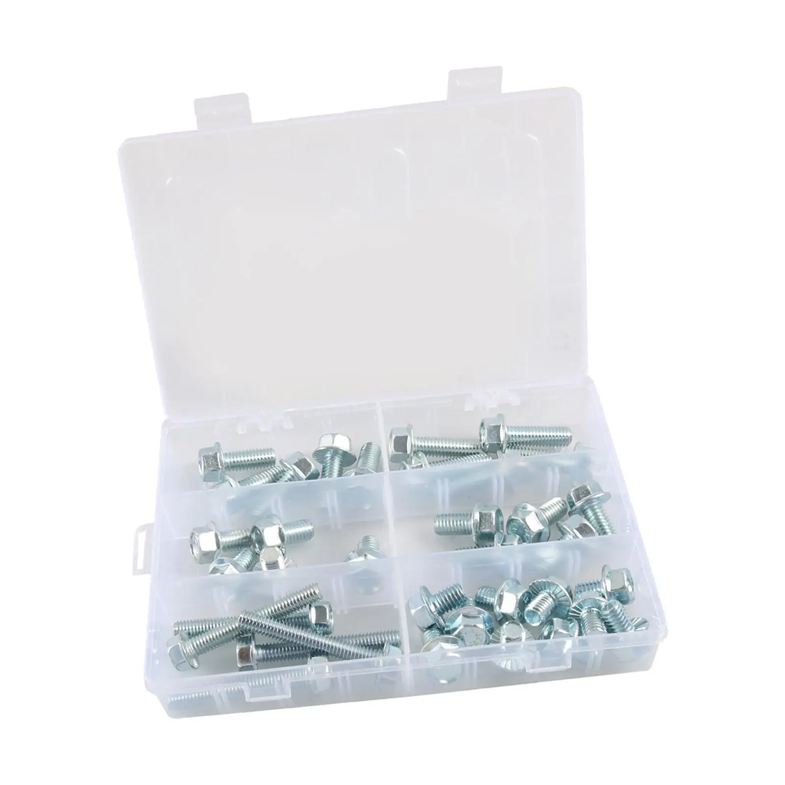35Pcs nut bolts assortment, Fasteners Kits Stainless Steel 6 Different Sizes Retainer Universal Screw for Door Panel Interior