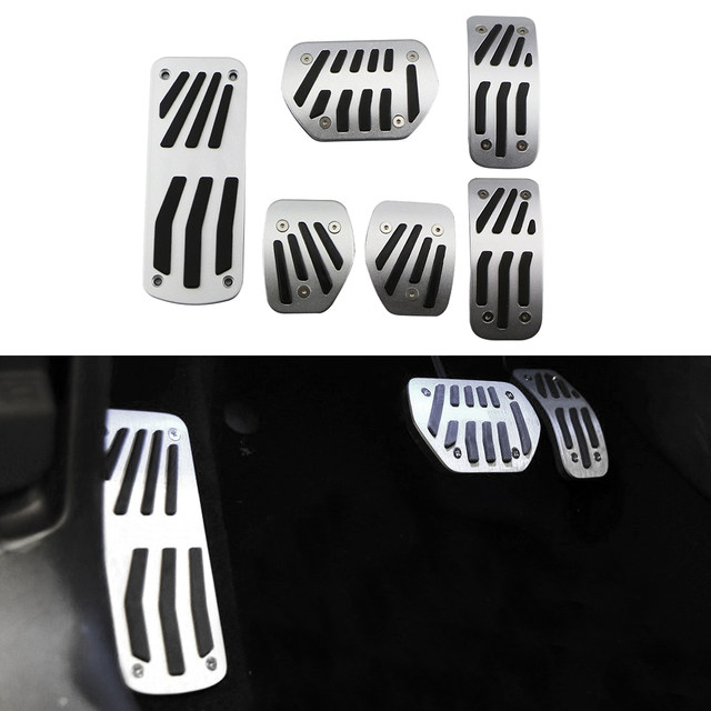 Repose-pieds Couvre-pédale Pour Peugeot 207 208 307 308 2008 Etc. - Accessoire Voiture Antidérapant Gauche (LHD)