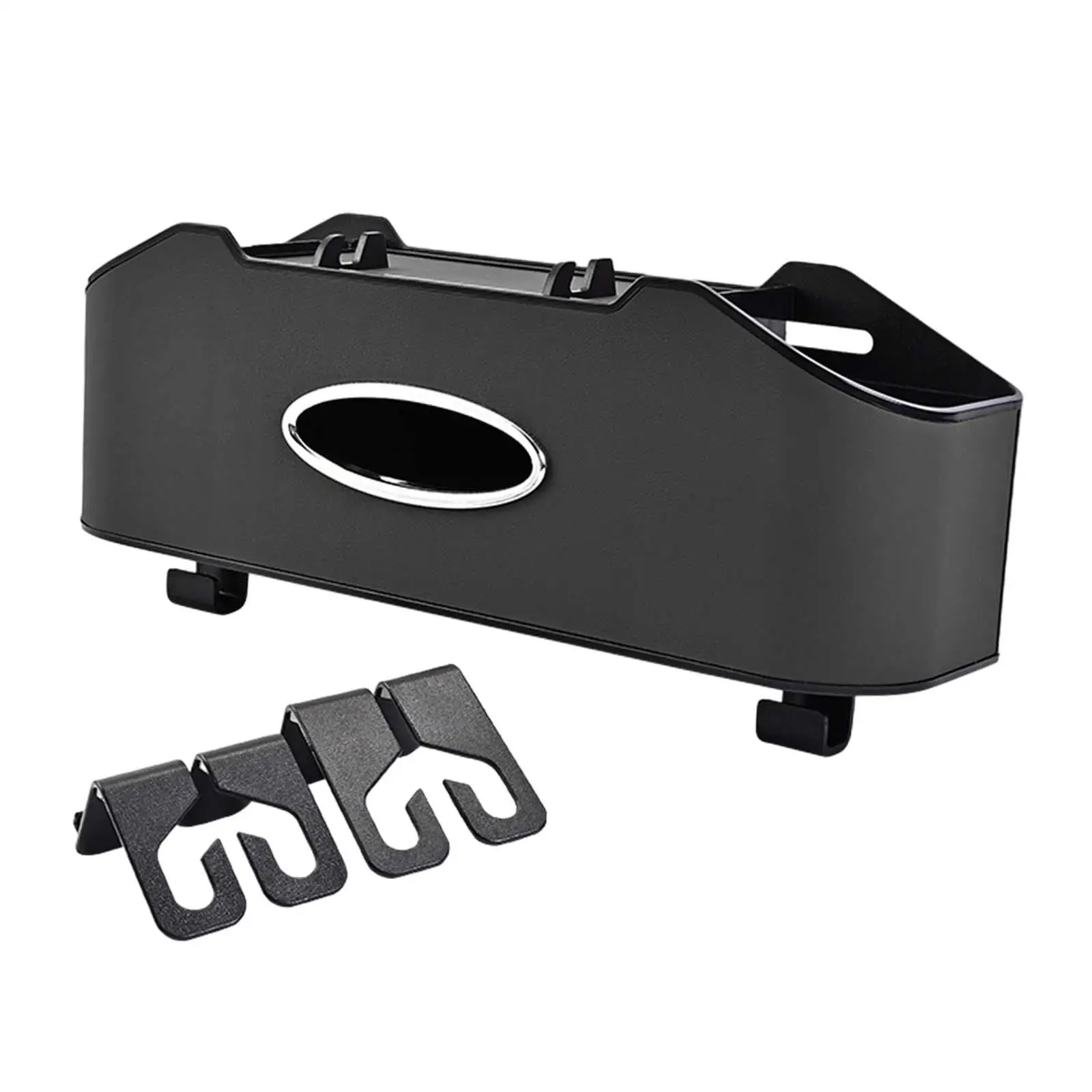 Seat Back Storage Box Car Accessories Auto Interior Decoration Phone Holder with 2 Drink Cup Holder Car Seat Back Organizer