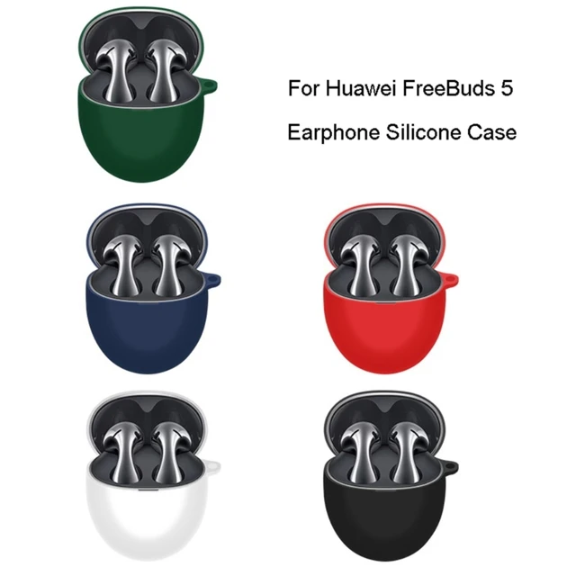 Luxury Genuine Leather Earphones Case For Huawei Freebuds 5 Protective  Cover Box