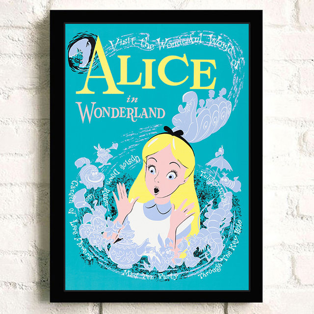 Alice in Wonderland Prints - 8x10 Unframed Wall Art Print Poster - Perfect  Alice in Wonderland Gifts and Decorations (The Gryphon)