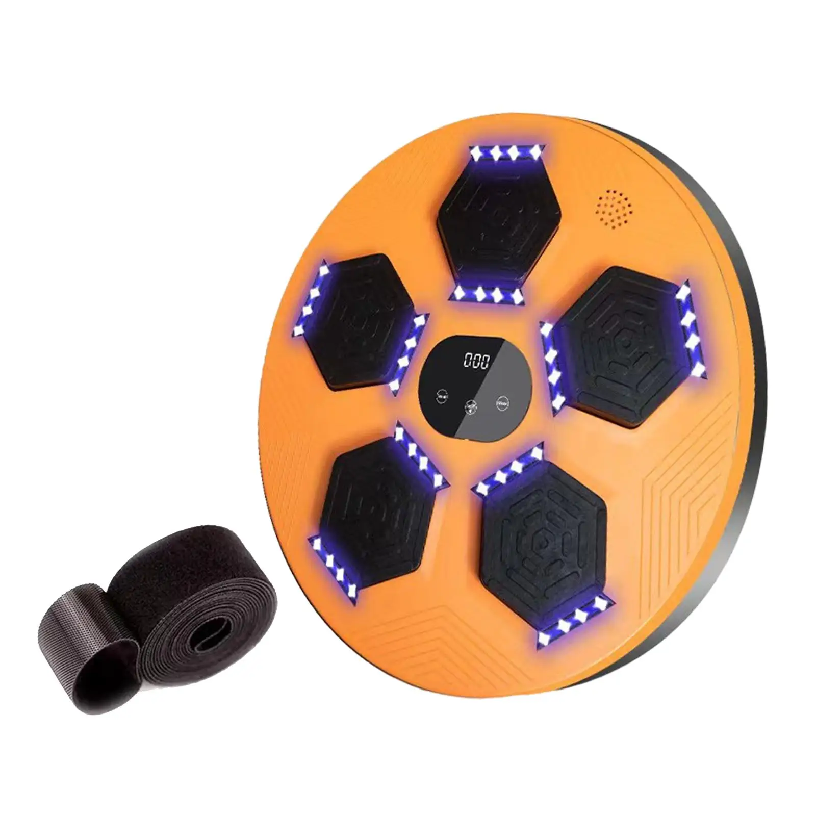 Music Boxing Machine Kids Adults Wall Mount Electronic Music Boxing Wall Target for Practice Gym Karate Exercise Accessories
