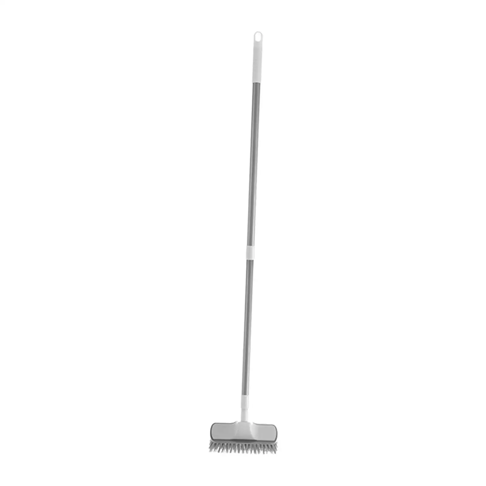 Bathroom Floor Scrubber Brush with Adjustable Long Handle Grout Cleaning Brush for Carpet Floor Office Garden Room