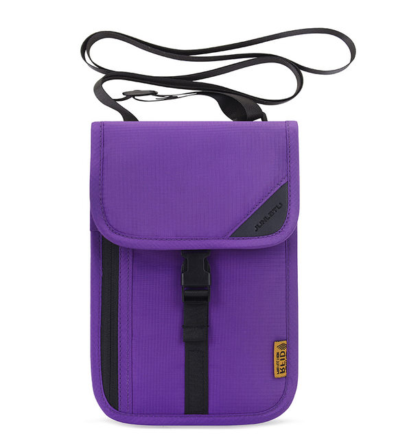 Pochette Passeport Tour De Cou - Protection RFID - Imperméable - Plusieurs Compartiments - Étiquette Bagages Incluse - Voyage Sécurisé