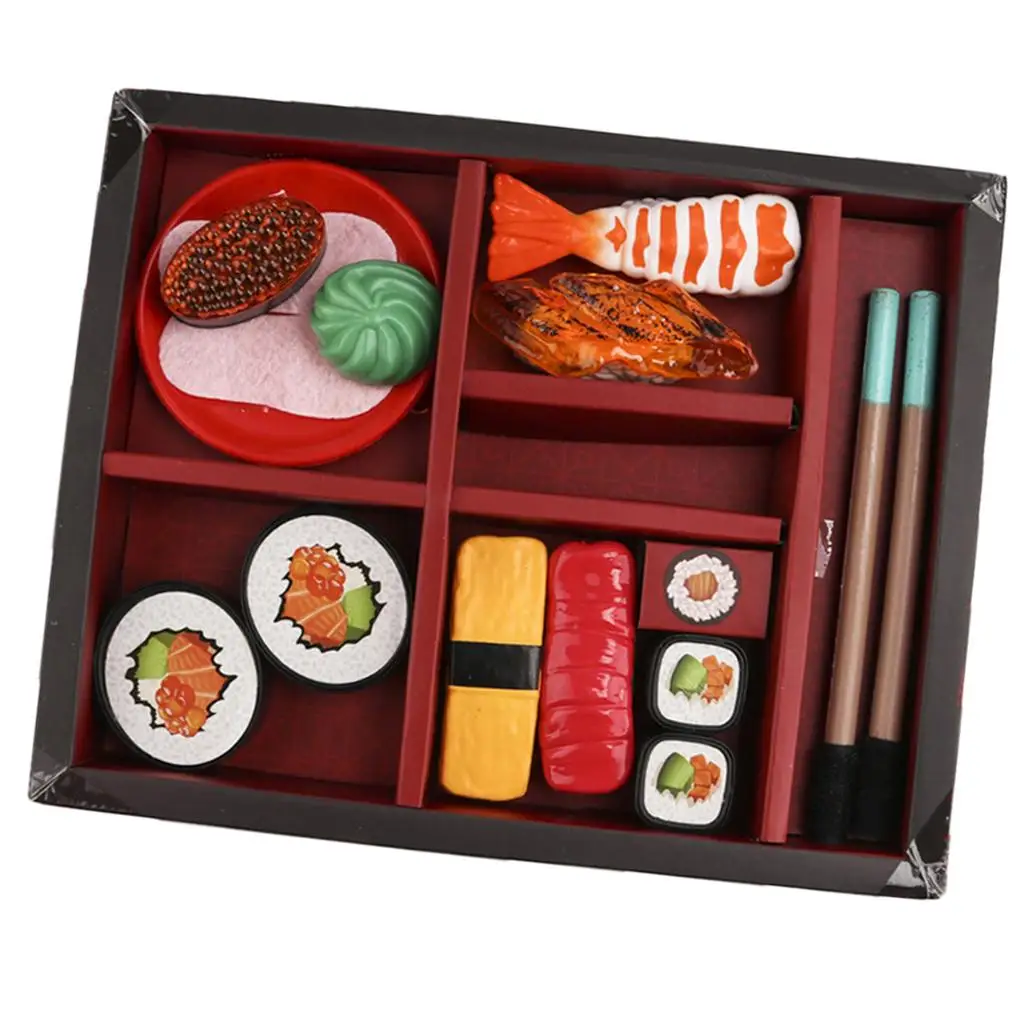 Imitation Japanese Food Toy with Chopsticks Fun Game for Kids