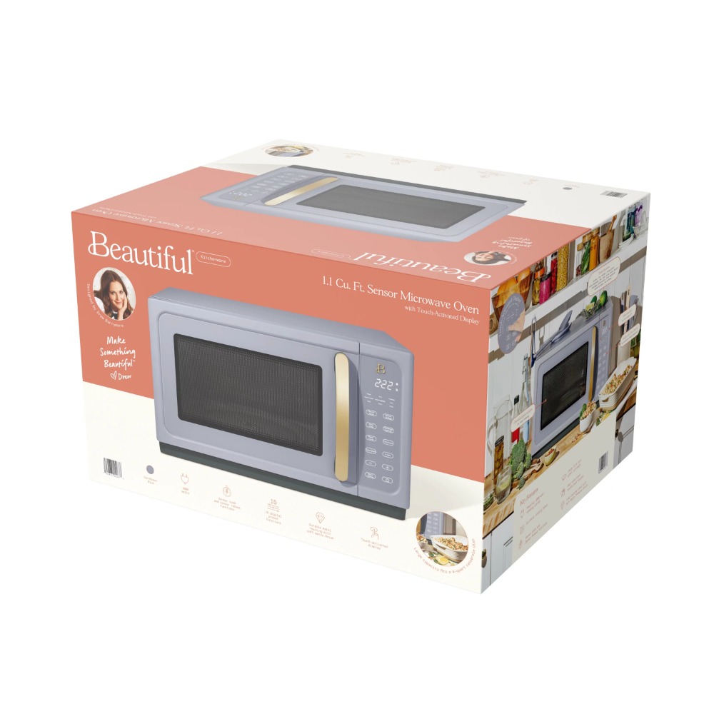 Title 4, Beautiful 1.1 Cu ft 1000 Watt, Sensor Microwave...