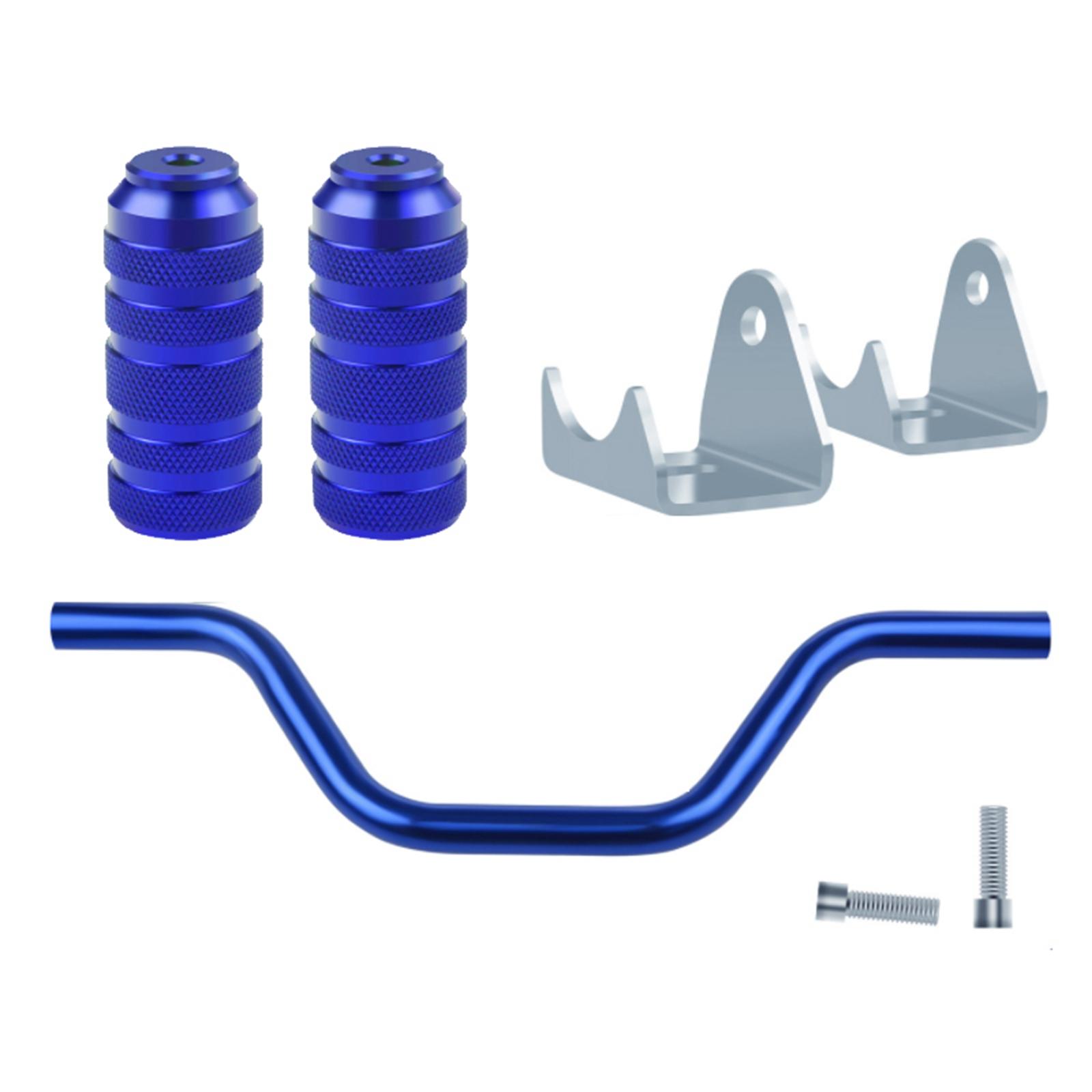 Universal Motorcycle Foot Pegs Pedals Parts Elbow Pedal Lever CNC Foot Rests for Moped Scooter Dirt Bike UTV ATV Motorbike