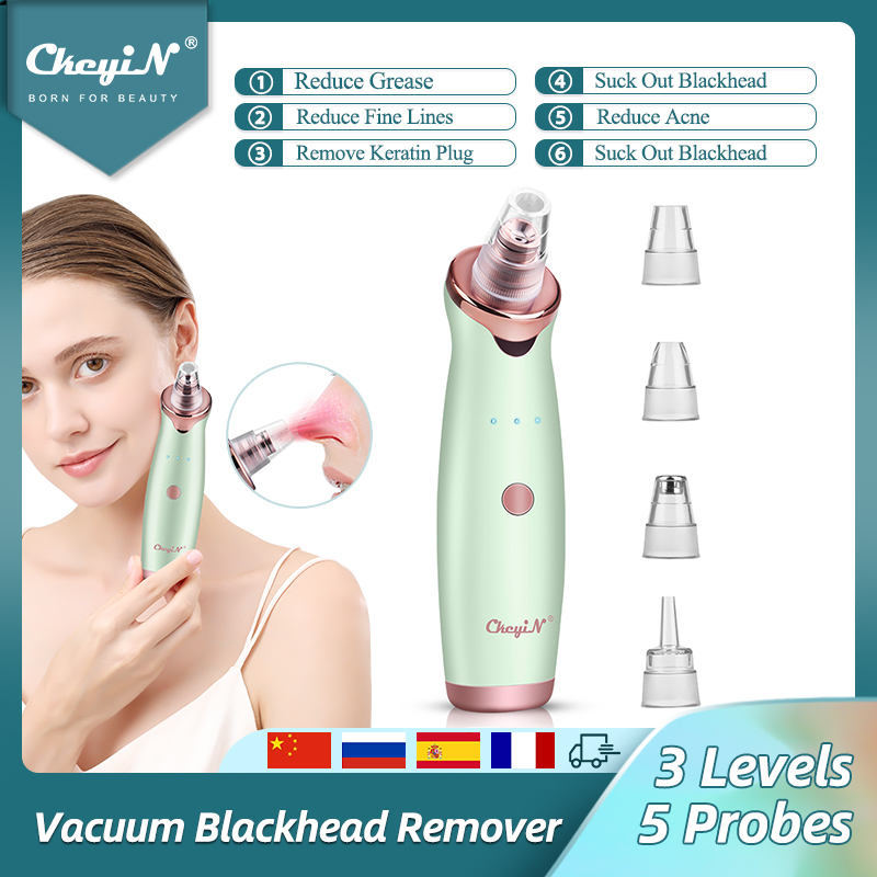 Best of CkeyiN Electric Vacuum Suction Cleaner Face Cleaning Blackhead Remover Facial Cleansing Machine Pore Cleanser Acne Removal Skin Reviews & Tips