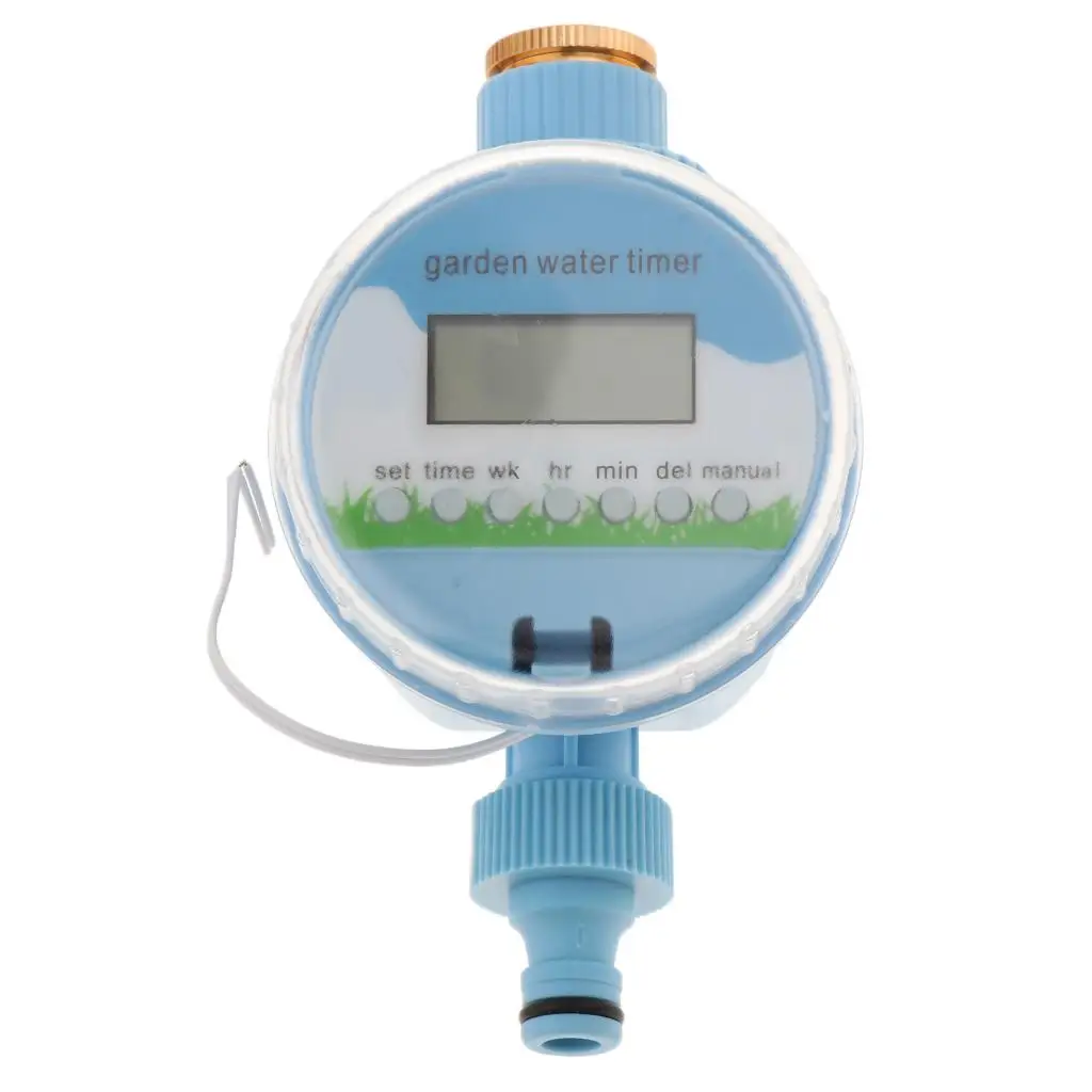 LCD Automatic Garden Watering  Irrigation Sprinkle Controller Round