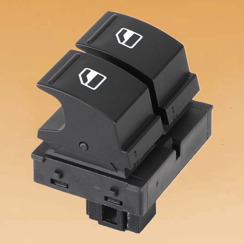 Elektrischer Fensterheberschalter, grün, passend für Skoda Fabia 2 Octavia 1Z Roomster 2006–2015 1Z 0959858 B 1Z 0959858 5J 0959855 – Detail 4