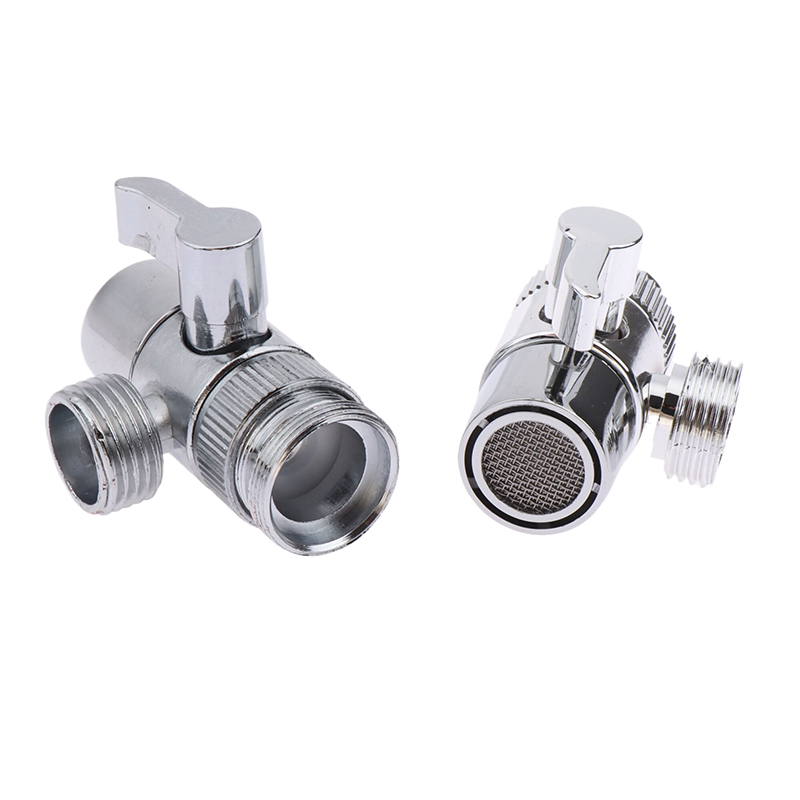 Description Picture 3 of itemZinc Alloy Switch Faucet Adapter Kitchen Sink Splitter Diverter Valve Water Tap Connector For Toilet Bidet Shower Bathroom