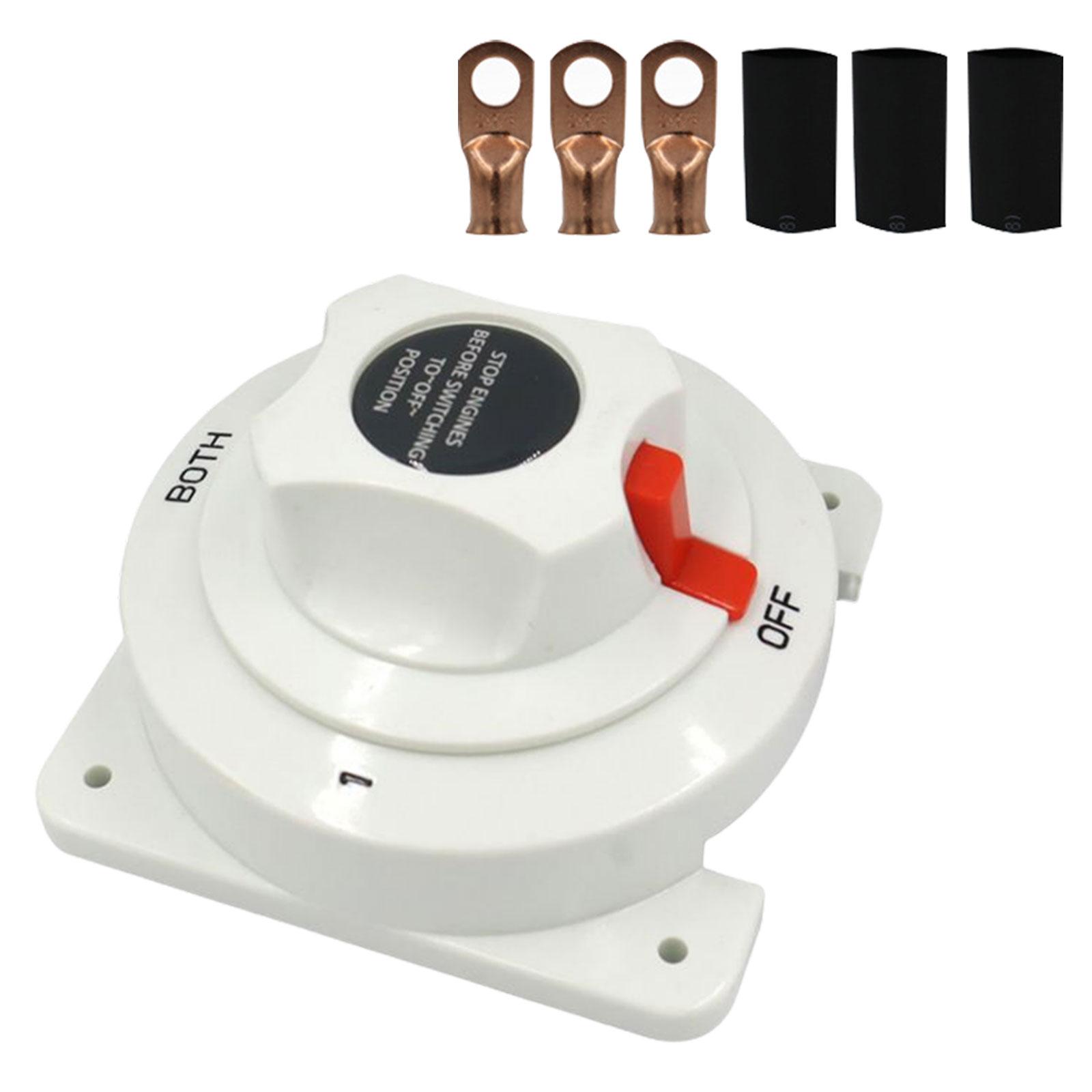 Marine DC Battery Selector Switch 3 Position 300A 6 12 24 32V 175A Disconnect