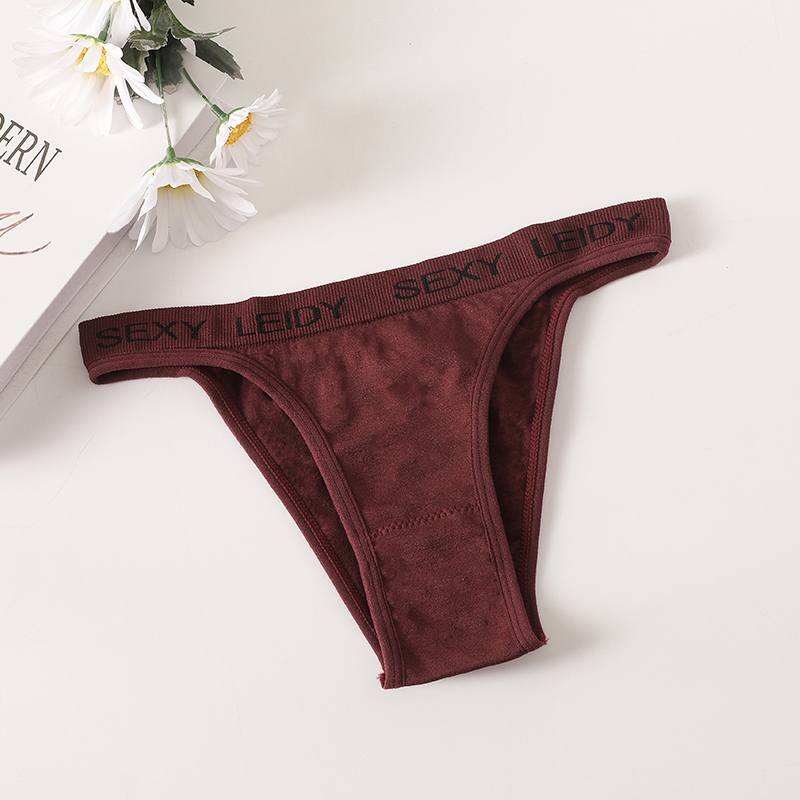 OllyMurs Women Ribbed Low Rise Thong Panties Additional Image 4