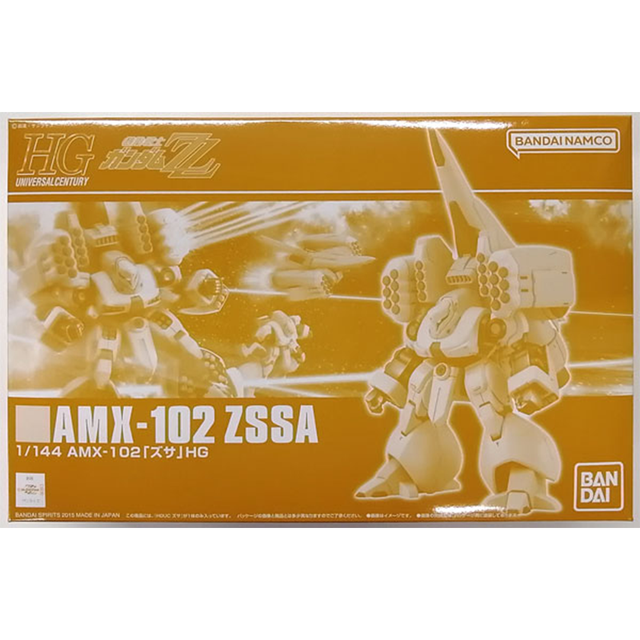 Bandai Original GUNDAM Anime HGUC 1/144 AMX-102 ZSSA PB