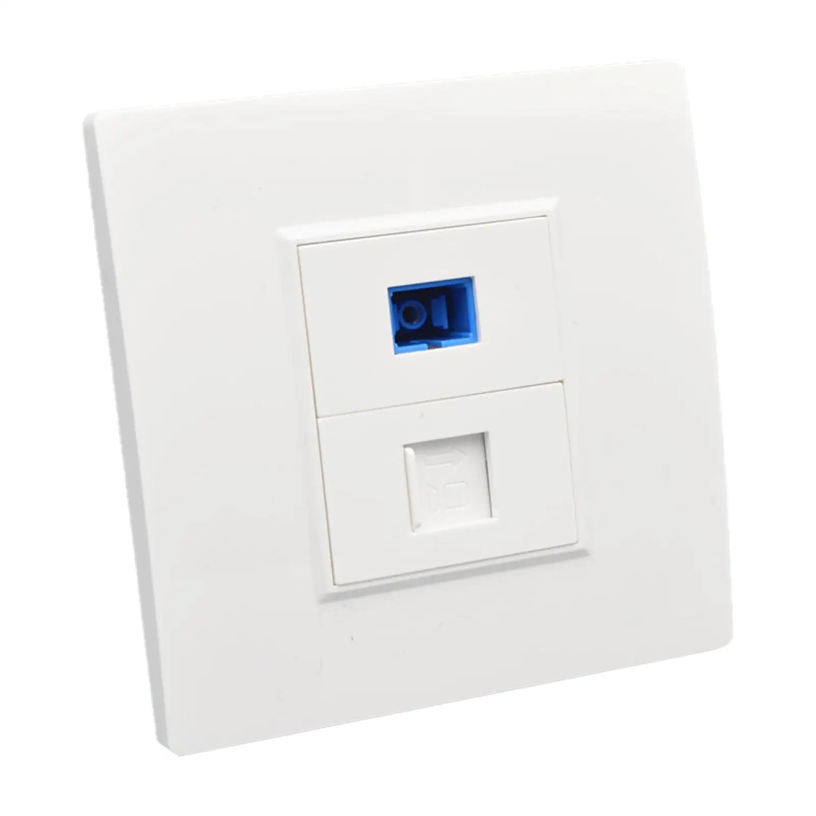 Network Wall Plate Outlet Devices Optical Interface for Cable Installation Computer