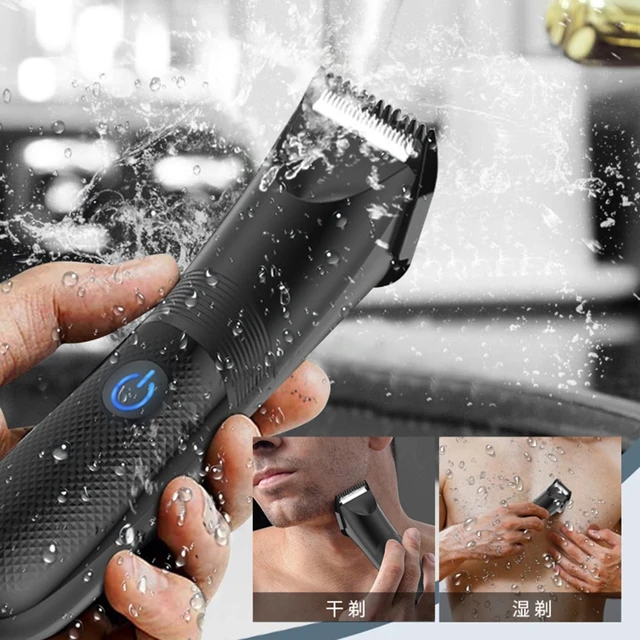 Afeitadora eléctrica recargable para hombres, maquinilla de afeitar  eléctrica para cabeza calva, recortadora de pelo corporal - AliExpress