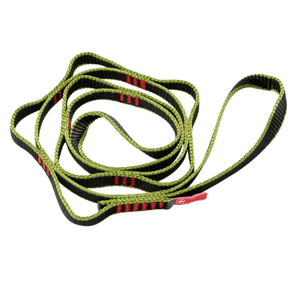 Strong Climbing Strap Adjustable Strap Rope Strong Daisy Chain Nylon Daisy Chain for Mountaineering  Safety Gear