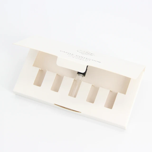 Source cheap 2ml perfume sample discovery set packaging paper box with lid  on m.