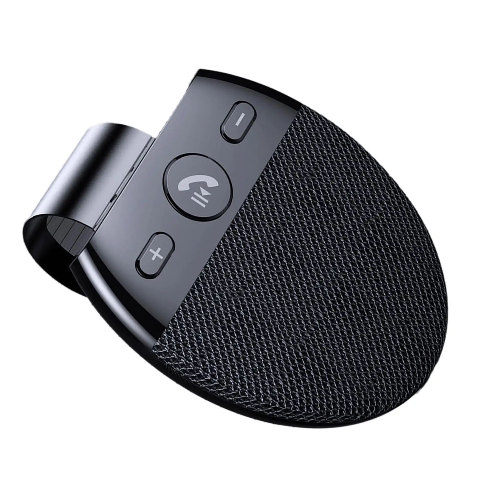  Car Speaker with Visor Clip  Speakerphone Music Player  for Handsfree Calling Black