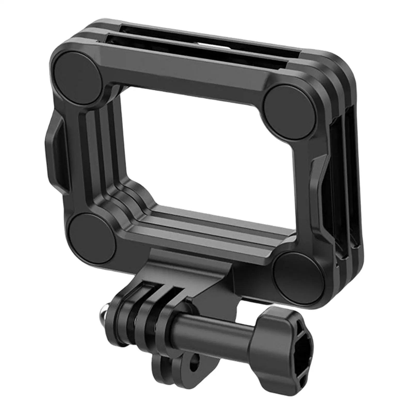 3in1 Portable Magnetic Action Camera Mount with Lanyard Sports Camera Quick Release Bracket for Action Cameras 10/9/8 Black