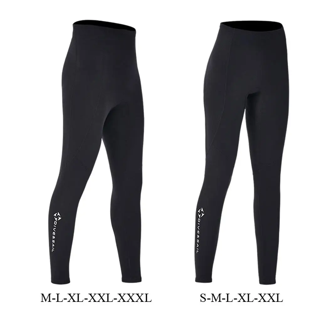 Wetsuits Pants 2mm Neoprene Pants Snorkeling Swimming Pants Keep Warm Kayaking Diving Pants for Water Sports