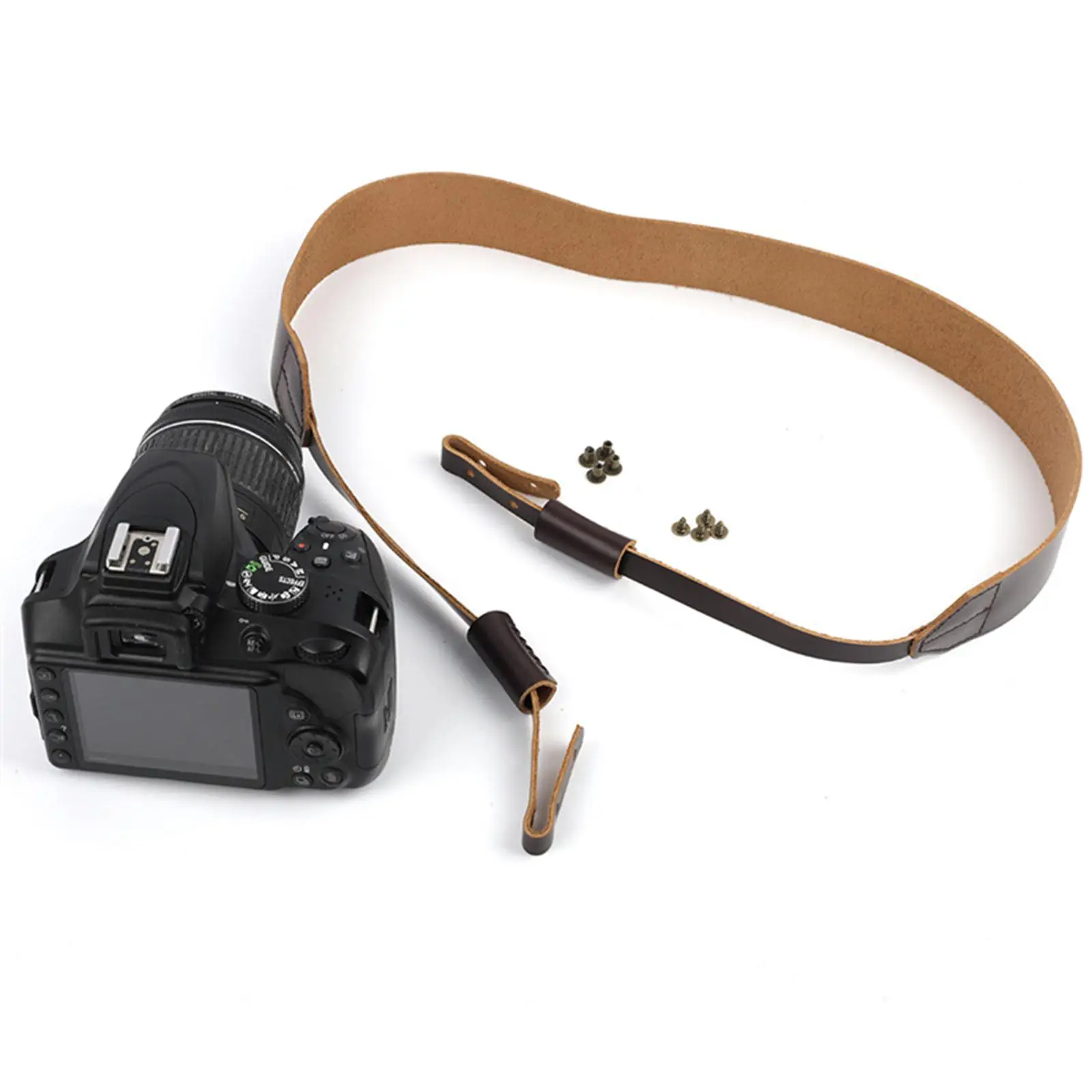 Universal Camera Neck Shoulder Strap Belt Retro Style Convenient Anti Slip Lens Strap Comfortable for Slr DSLR Digital Camera