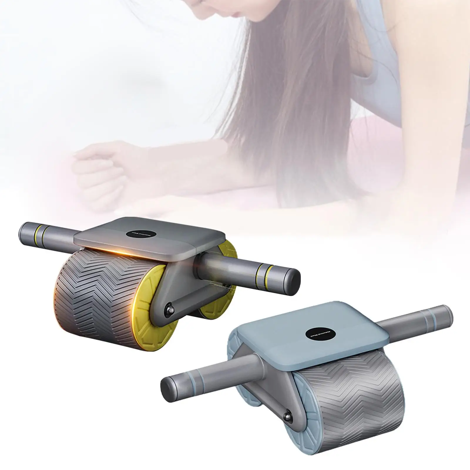 Abdominal Roller Wheel Ab Training Roller Compact Abdominal Exerciser for Training Abdominal Muscle Women and Men