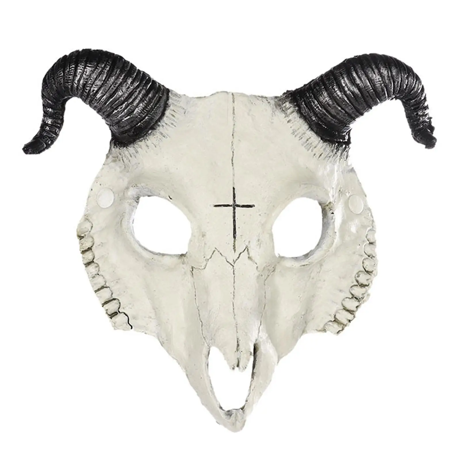 Halloween Goat Skull Mask Full Face for Rave Party Props Costume Accessories