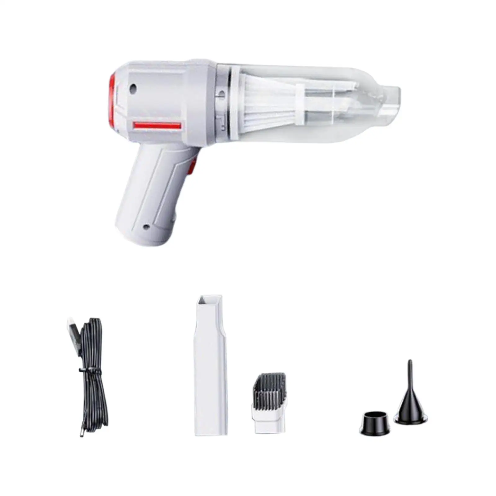 Portable Cordless Handheld Vacuum Cleaner Rechargeable Washable Filtration for Car Home Carpet