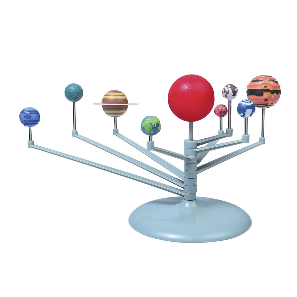 DIY Solar System Planetarium Assembly Model Kids Educational Toy
