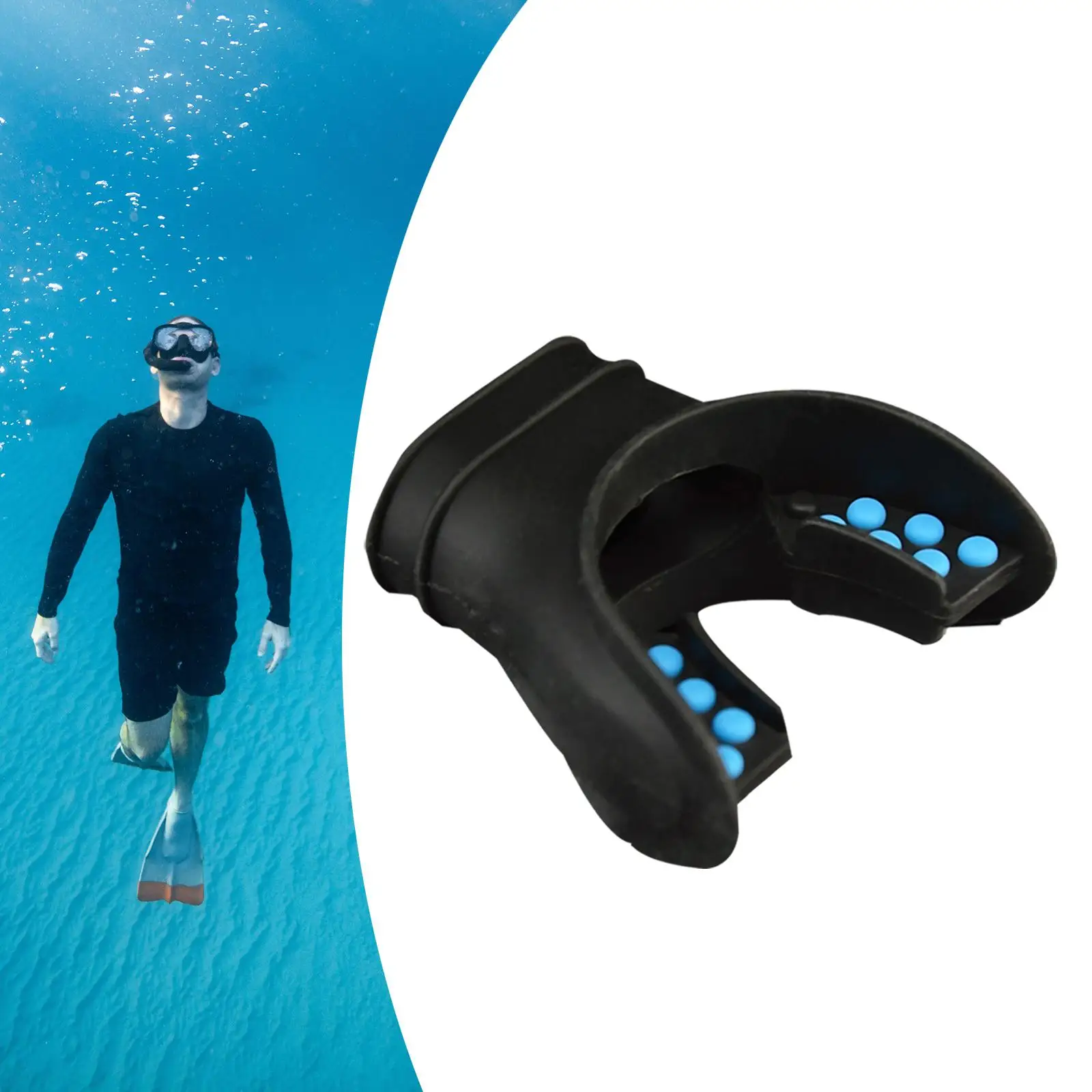 Adult Silicone Mouthpiece Comfort Fit Scuba Diving Regulator