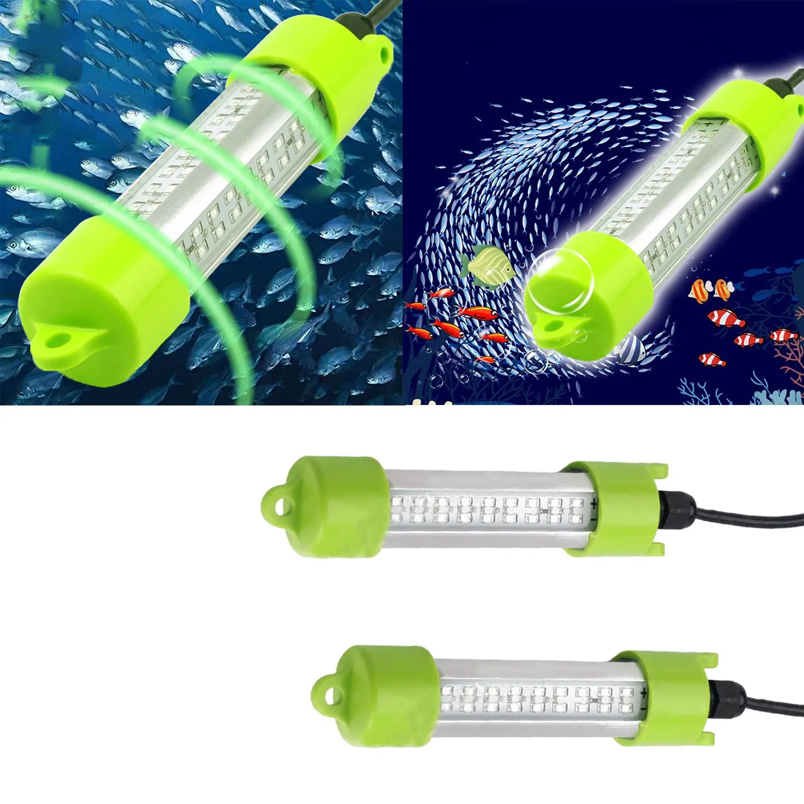 High Power 72 LEDs Submersible Fishing Light Lure Bait Lamp for Attracting Bait Lures Fish Attracter Underwater Fishing Light