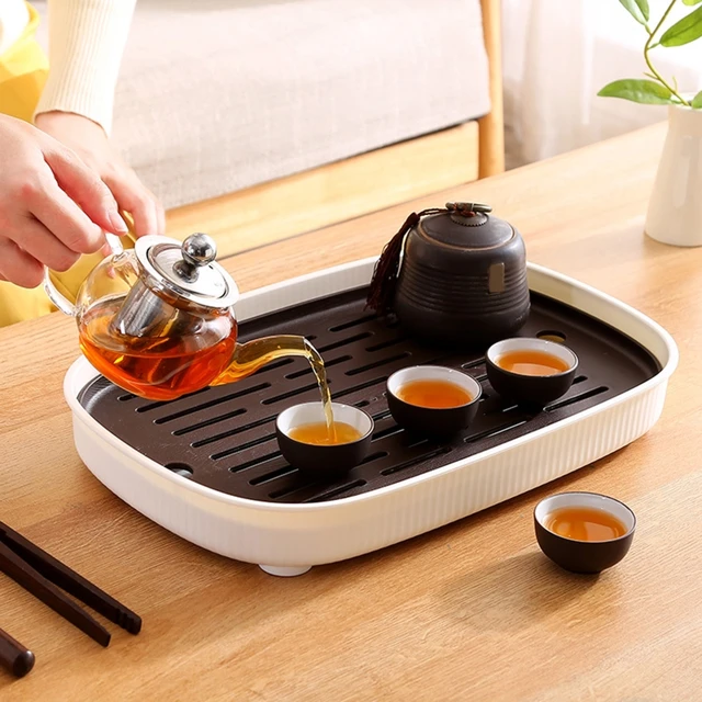 Tray Drain Dish Waterkitchen Board Drip Tray Vegetables Fruits Draining  Utility Holder Tea Coffee Pad Drying Capacity