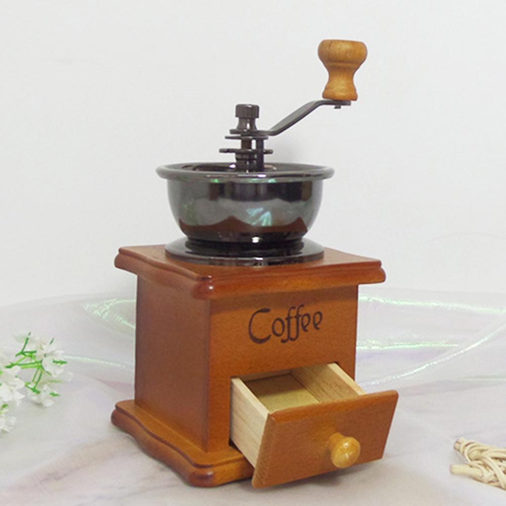 Title 2, Coffee Mill Effective Manual Coffee Bean Grinde...