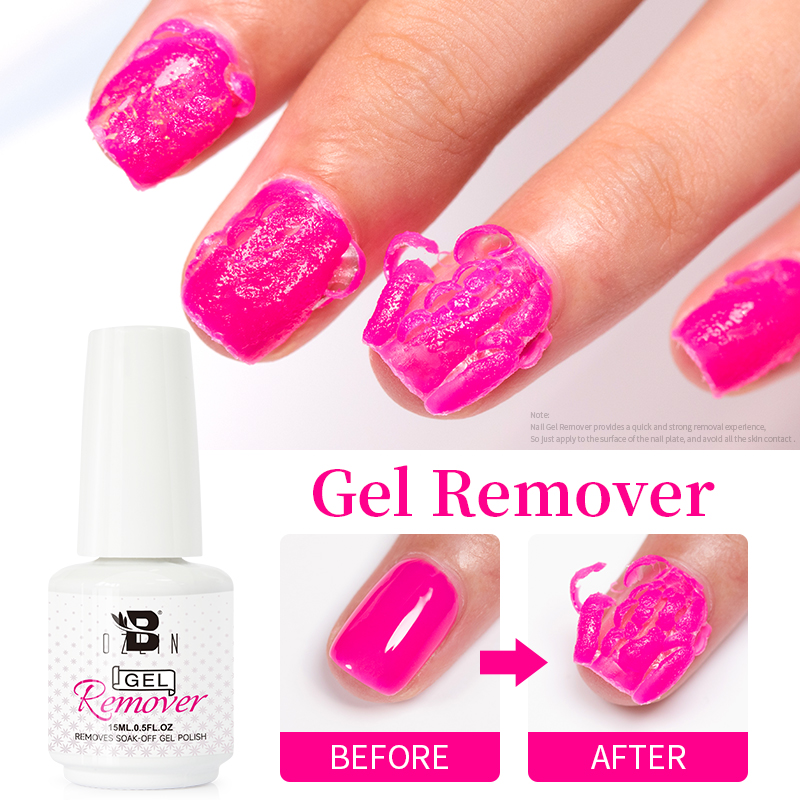 Best of BOZLIN 15ML Magic Remover Gel Nail Polish 3-5 Mins Fast Remover Soak Off UV LED Cleaner Function Nail Degreaser Gel Varnish Reviews & Tips