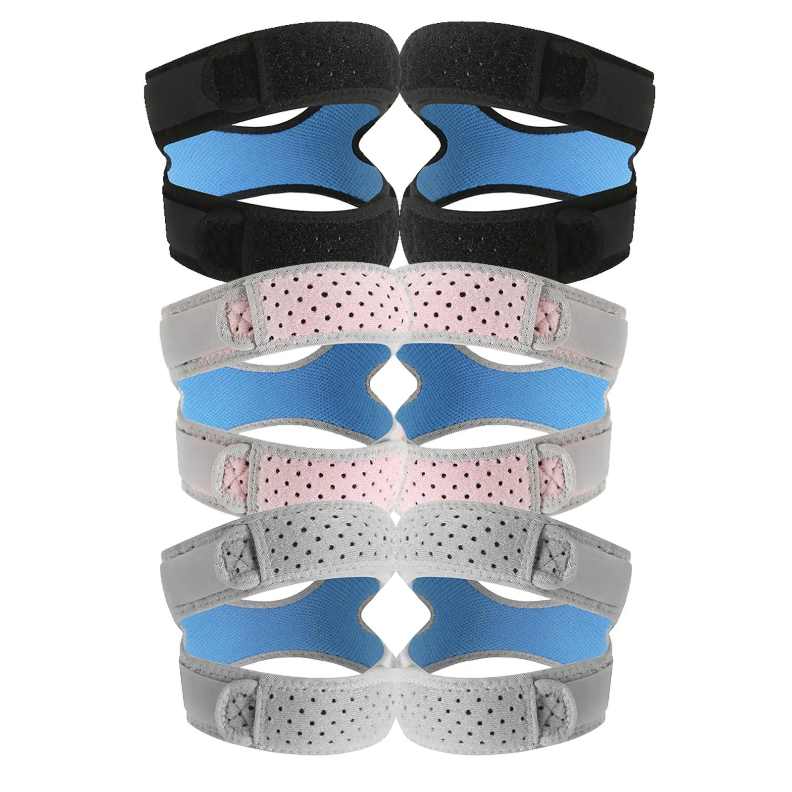 Knee Pads Support Breathable Bandage Men Women Adjustable Band Knee Brace for Jogging Fitness Cycling Tennis Climbing Mountain