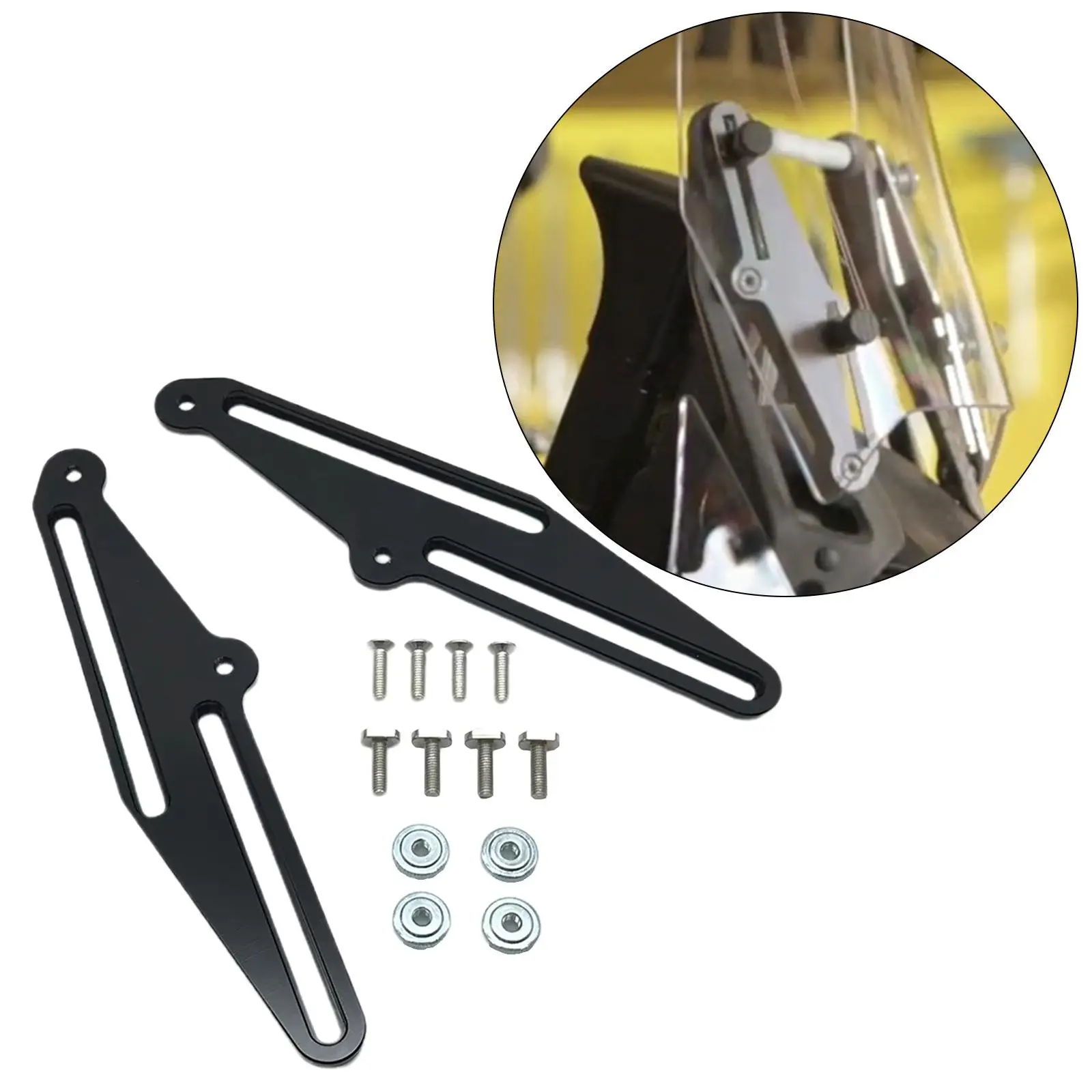 Motorcycle Windshield Adjuster Bracket Replace for Yamaha Tenere 700