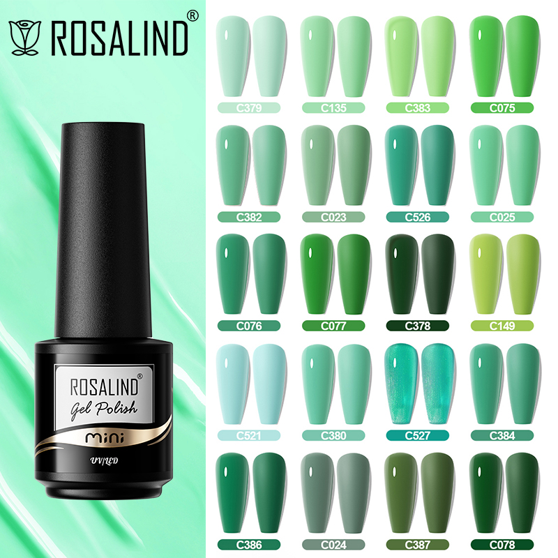 Best of ROSALIND Multi-colors Gel Nail Polish Semi-permanent Hybrid Varnish For Nail Art Design LED / UV Lamp Soak Off Base Top Coat Reviews & Tips