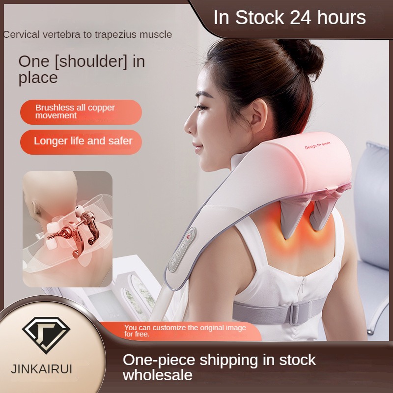 Best of Shoulder Massager For Pain Relief Neck Trapezius Heating Kneading Wireless Massage Shawl Home Rechargeable Full Body Massagers Reviews & Tips