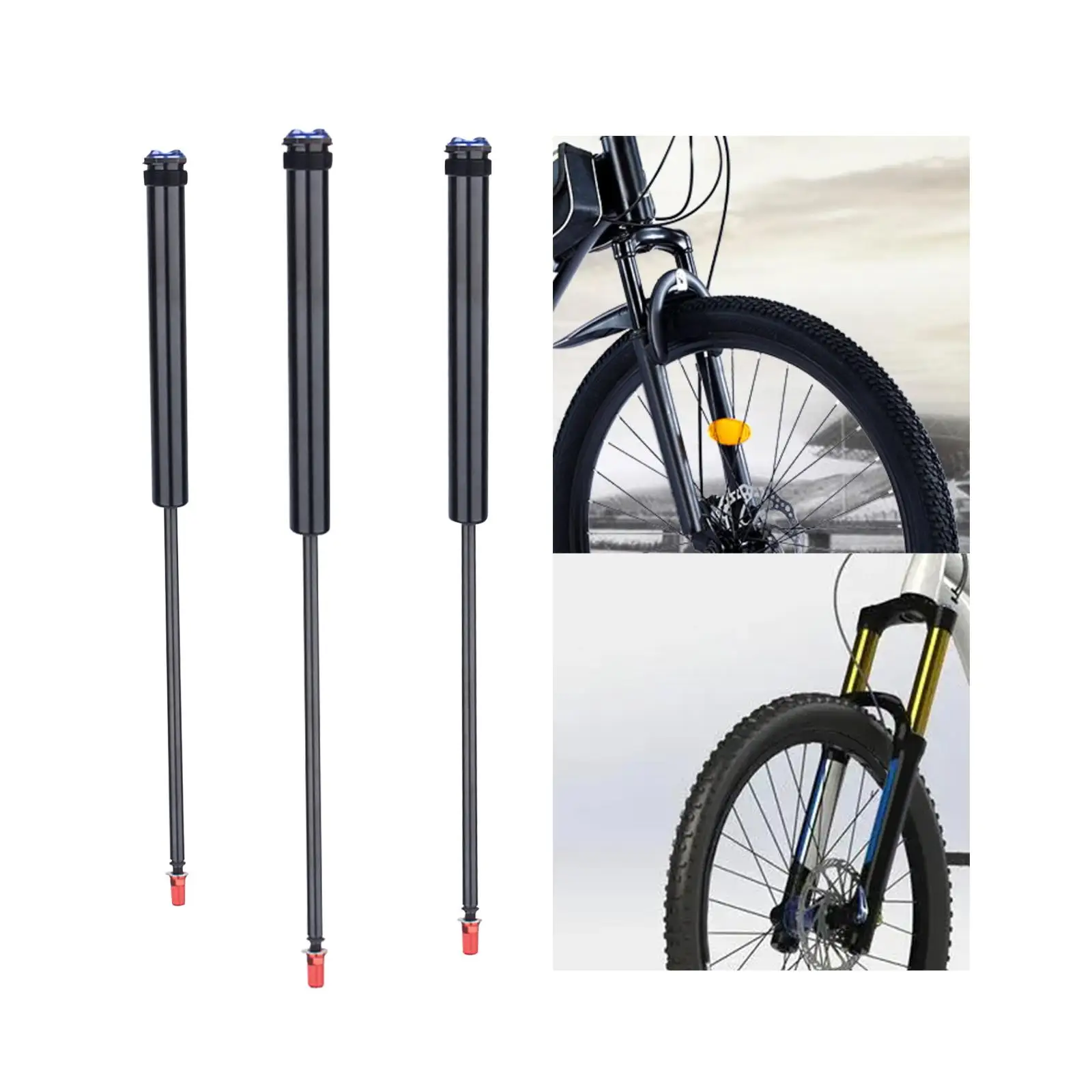 Bicycle Hydraulic Damping Rod Shoulder Control Bike Front Fork Repair Rod Portable Repairing Accessory Aluminum Replaces Durable