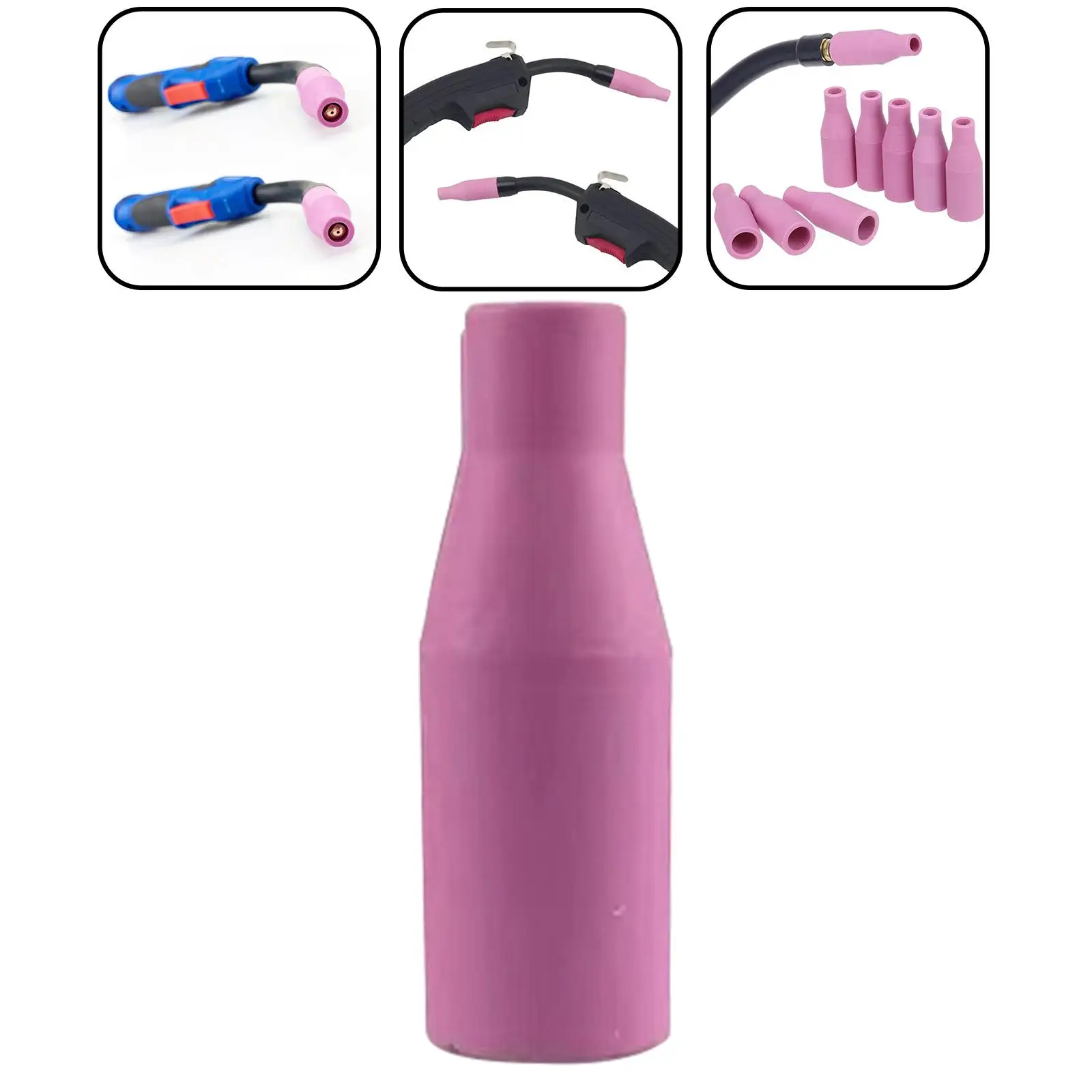 Welding Torch Nozzle Accessory Wear Resistance Thicken Ceramics for 15AK