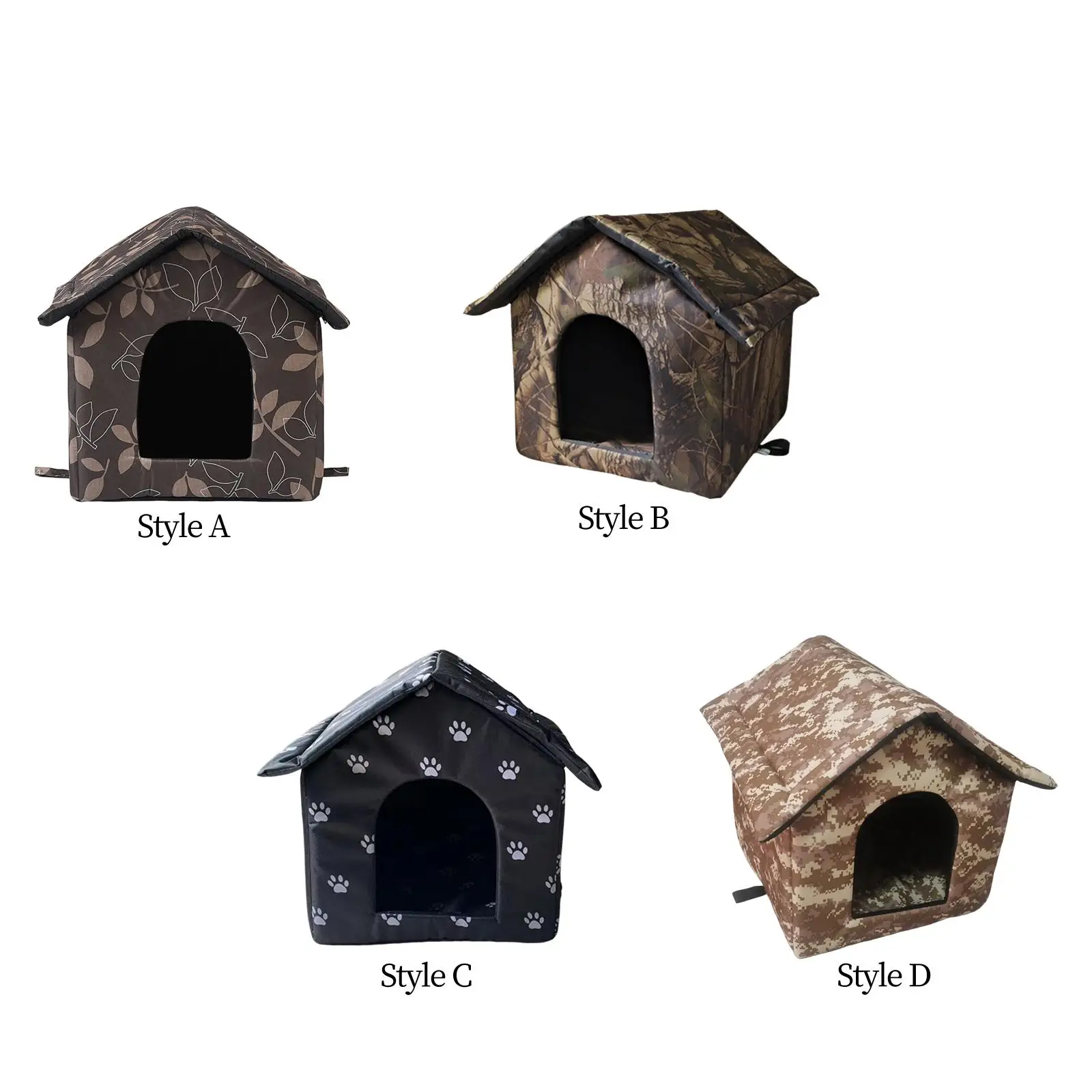 WaterKittens Cat Bed Pet Tent Cave Versatile for Garages, Porches, Barns, Balconies, Corridors