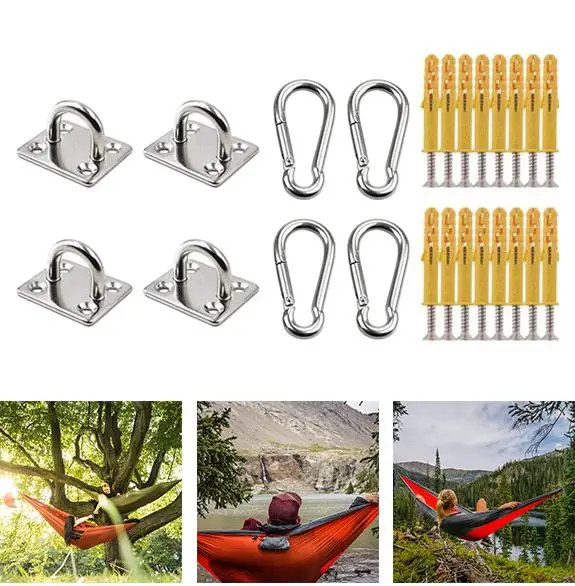 Yoga Ceiling Anchors Swing Hammock    Mounting Hook Clips