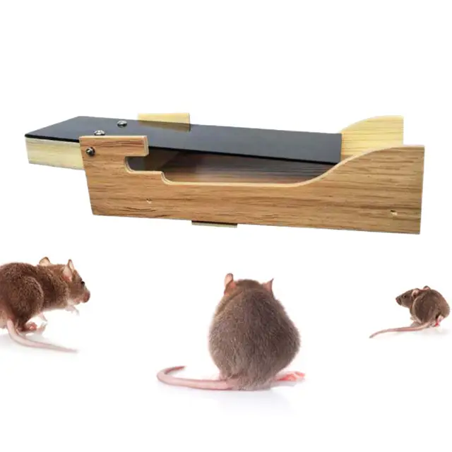 Wooden Mouse Trap Mice Trap Catch Rat Trap Mouse Killer No Kill