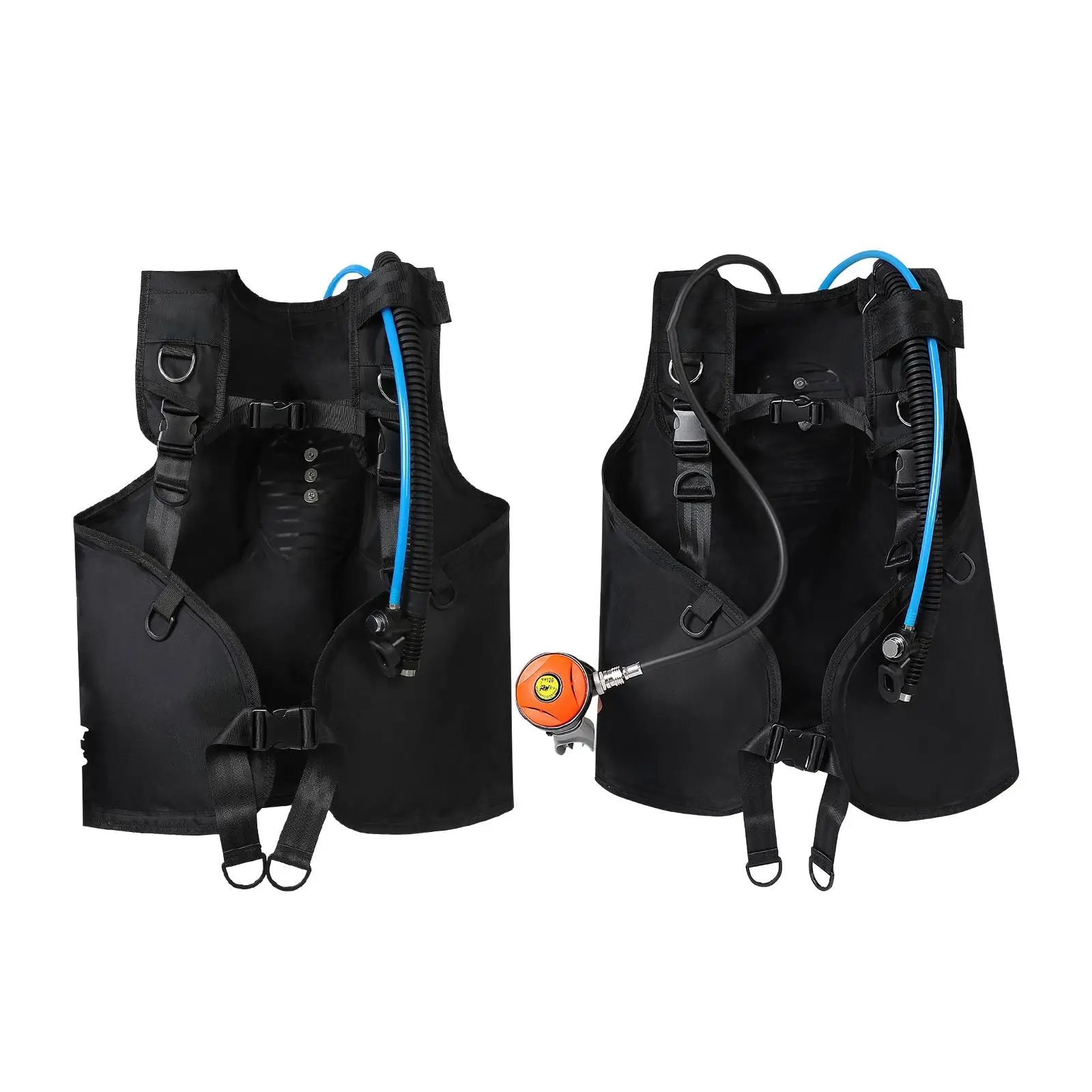 BCD Vest Scuba Diving Jacket Nylon Scuba Diving Portable Snorkeling Swimming