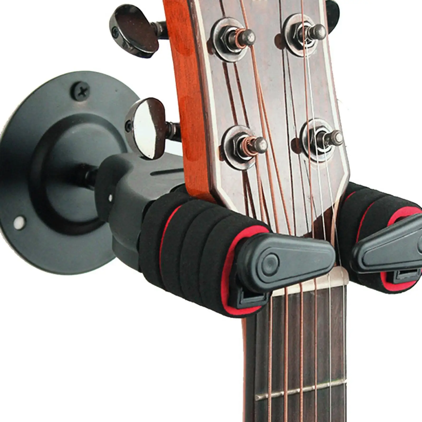 Guitar Wall Rack Display Hanger Auto Lock Stand Non Slip Wall Mount Holder Stand