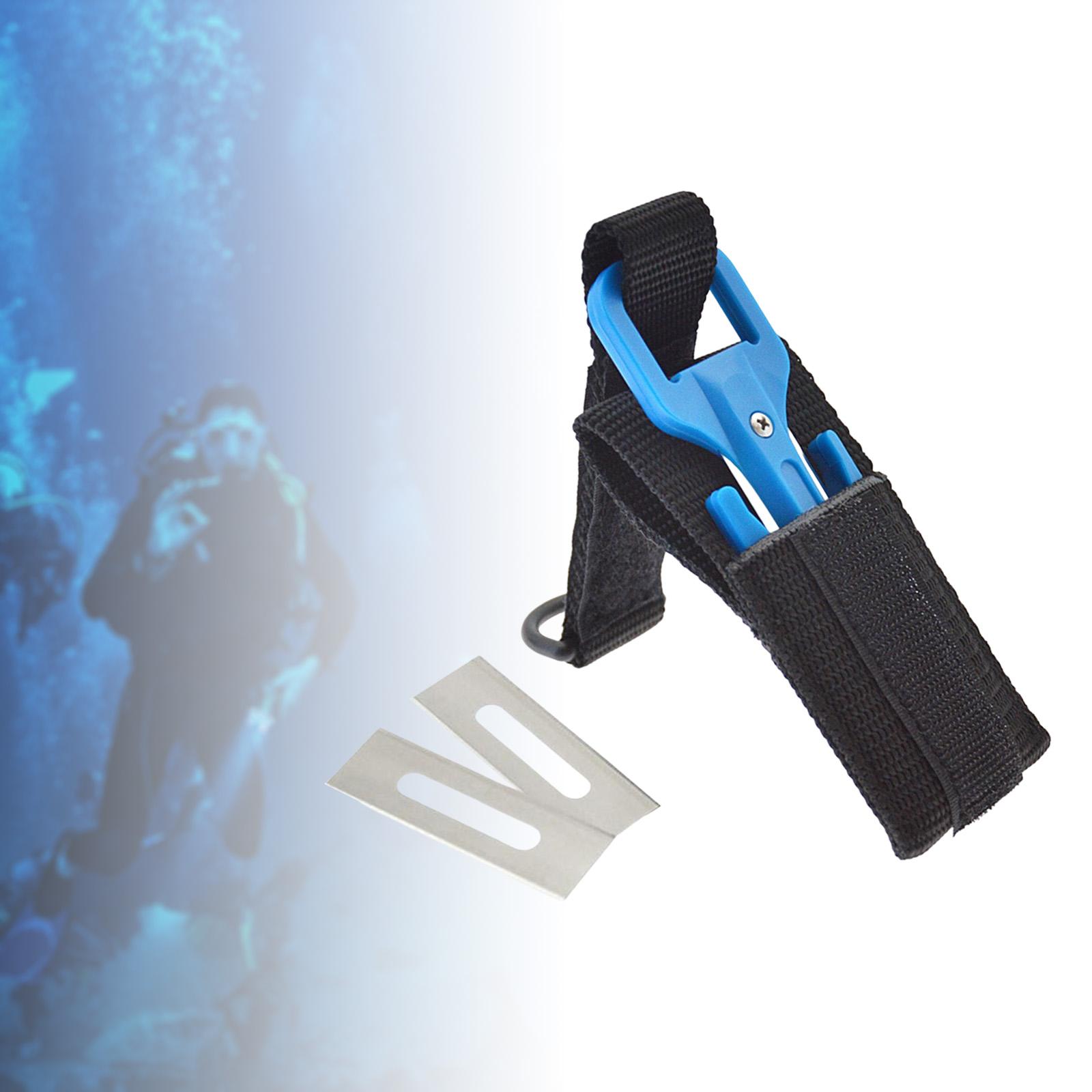Snorkeling Knives with Extra Blades Safety Scuba Dive Line Cutter for Freediving Spearfishing Diving Fishing Line Fishing Net