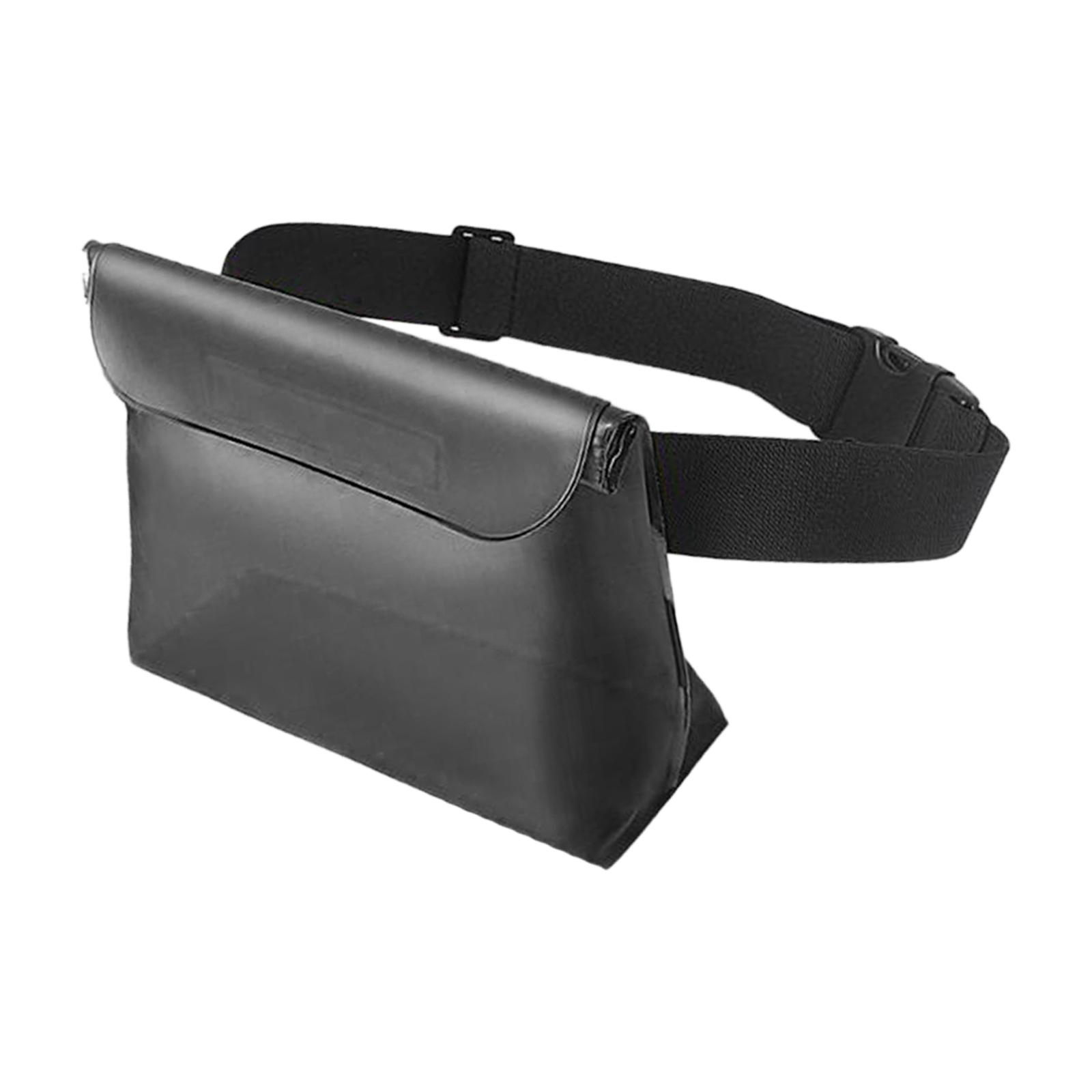 Waterproof Fanny Pack 20x16x8cm Screen Touchable Large Cross Body Waist Bag for Men Travel Outdoor Activities Water Parks