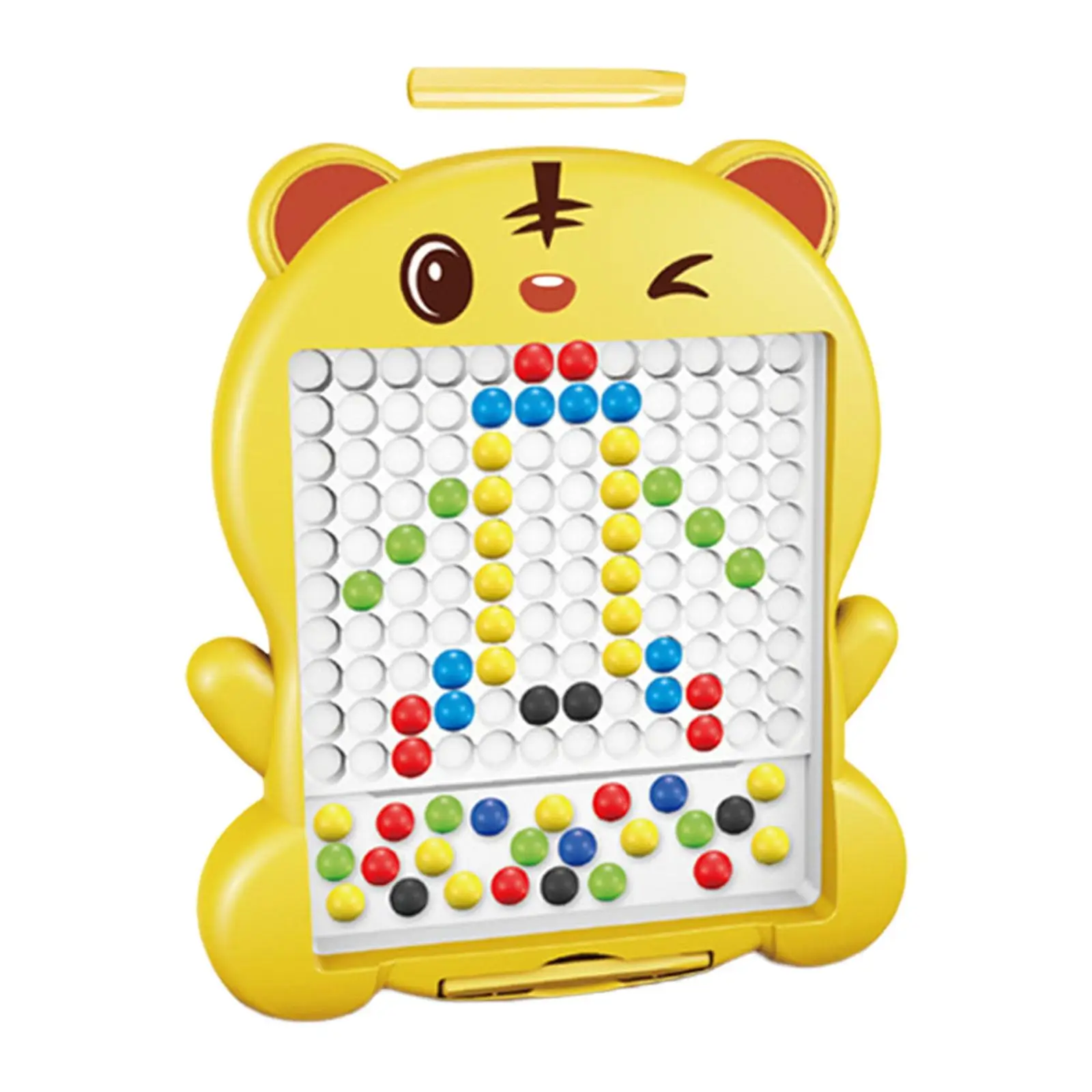 Doodle Board Portable Montessori Toys Drawing Board Dot Toy Painting Board for Preschool Kids Boys Children Birthday Gift