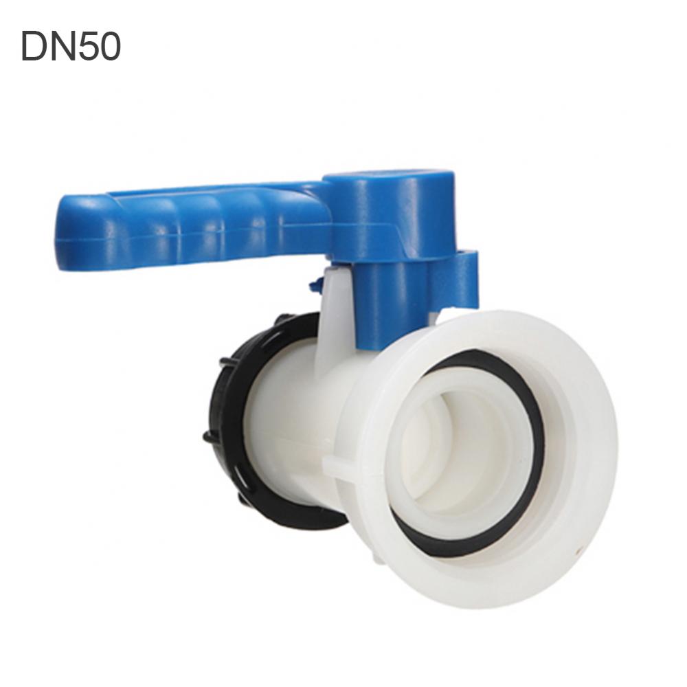 dn50 75mm plástico ibc tote tanque borboleta